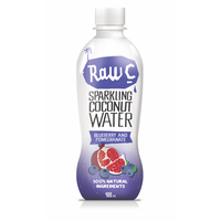 Natural Raw C Sparkling Blueberry Coconut Water